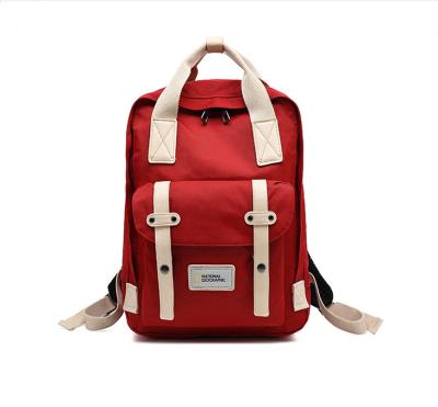 China Polyester Material Waterproof Custom Leisure Couples School Backpacks For Outdoor Travel for sale