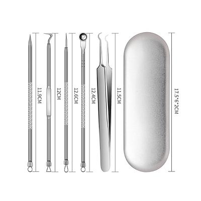 China Acne Treatment Blackhead Remover For Acne Remover Needles Blackhead Removal Pimple Comedone Extractor Set Blemish Pimple Face Skin Care Remover for sale