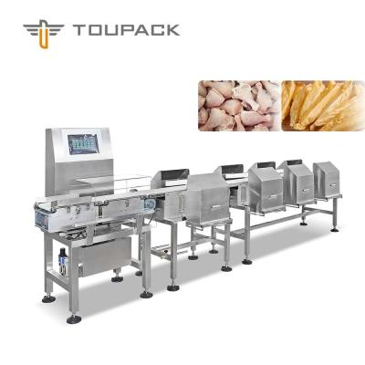 China Apple Onion Shrimp Garlic Fish Sea Cucumber Grading Machine Intelligent Full Color Touch Screen for sale