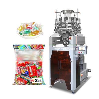 China Chocolate Candy Soft Sweets High-Speed Intelligent Weighing Packaging Machine for sale