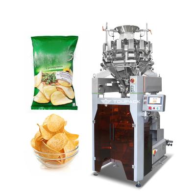 China High Speed 120BPM Stick Bag Potato Chips Snacks Vertical Packaging Machine Automatic Weighing & Packaging Machine for sale