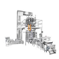 China Integração de transtorte automática completa da máquina da ponderação e de embalagem para o alimento de petisco. Eficiência elevada e precisão alta à venda