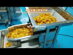 Potato Chip Snack Granule Multihead Weigher Packing Machine