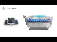 Fruit And Vegetable Packaging Machine Automatic Vffs Multihead Weigher Salad box Packing  Machine