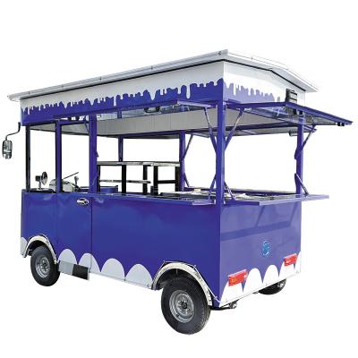 China Shengchuang hot sale mobile commercial food supply trailer fully equipped food cart for sale for sale