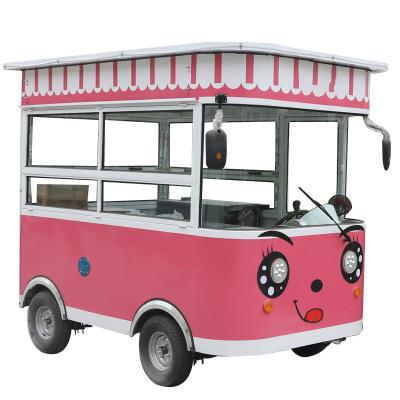 China Shengchuang mobile ice cream cafe food trailer beer truck stainless steel kitchen commercial supply equipment for sale for sale