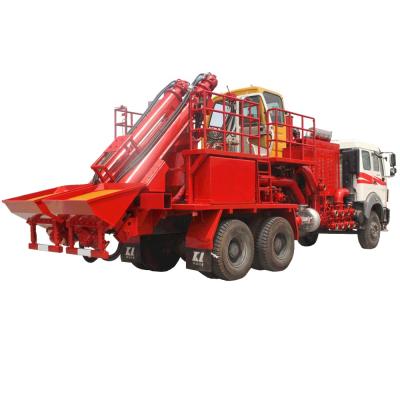 China Breaking Mixer 75 Barrel Sand Mixer For Cement And Killing Well for sale