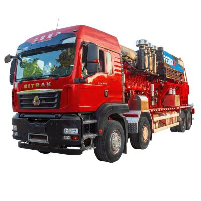 China 2800HP Oilfield Shattering Truck For Oilfield Drilling for sale