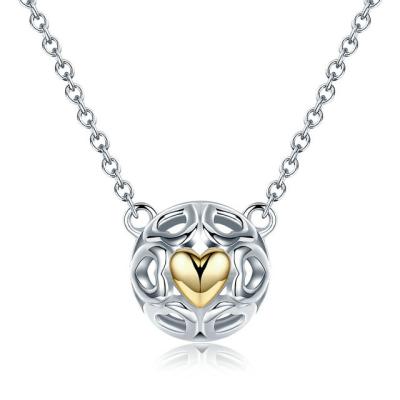 Chine Bijoux pendants d'amour de collier de coeur romantique de l'argent 925 sterling pour des cadeaux à vendre