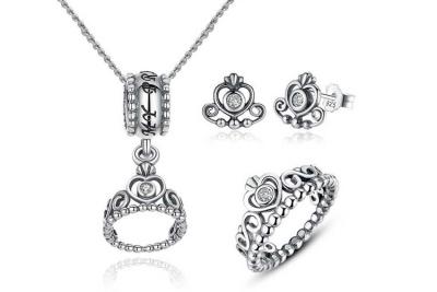 Chine Les bijoux de l'argent 925 sterling placent ma princesse Love Queen Crown pour épouser des fiançailles à vendre