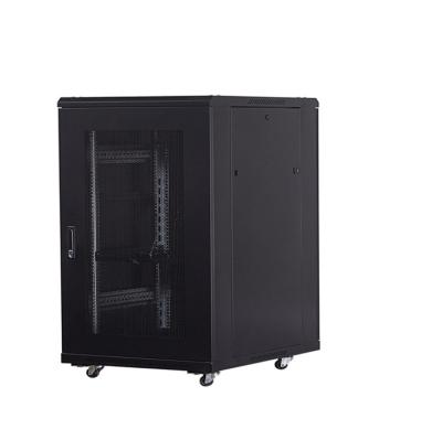 China SPCC Cold Rolled Network Cabinet 18U Steel High Quality Cheap Home Rack Mount Rack Embedded Server for sale