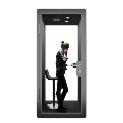 China Other Customized Single Occupant And Double Office Phone Booth Soundproof Telephone Booth for sale