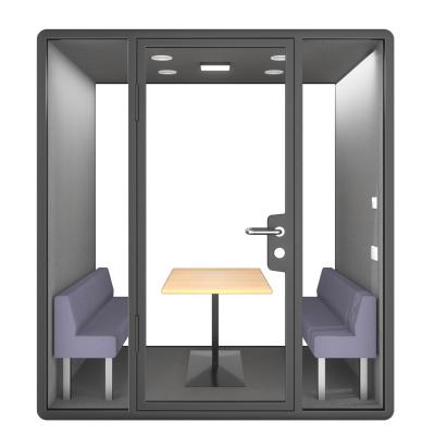 China Other Originally Manufacturer Of Office Meeting Booth For 4 Seater Office Room for sale