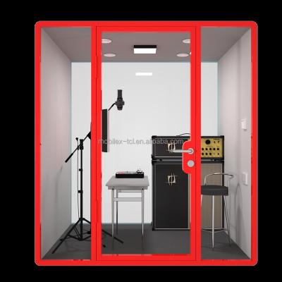 China The other professional acoustic studio soundproof mini vocal booth for sale