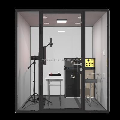 China Other Professional Indoor Soundproofing Study Booth Portable Recording Studio Booth for sale