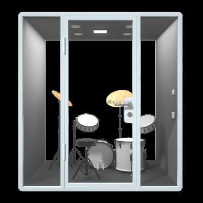 China Other portable professional soundproof audio booth for music education room for recording for sale