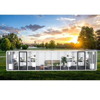 China A Modern Miniature Desktop Pod In Backyard Garden Pod Telephone Booth Customized Home Office Thrown Kiosk Telephone Booth Prefab Home Customized Home for sale