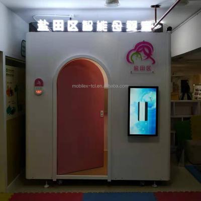 China Modern pods lactation mother and baby care room for sale