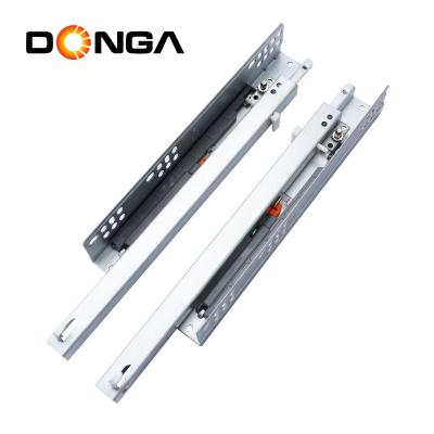 China Loading Capacity Factory Direct Selling Furniture Cabinet Soft Close Ball Bearing Undermount Drawer Slide Strong for sale