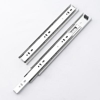 China Strong Loading Capacity Furniture Hardware Accessories Heavy Duty Side Mount Kitchen Drawer Slides Rail for sale