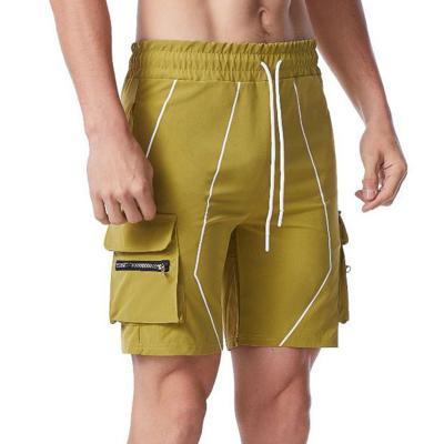 China New Design QUICK DRY Multi-pocket Sports Men Fitness Shorts Elastic Waistband Cargo Wholesale Shorts For Gym for sale