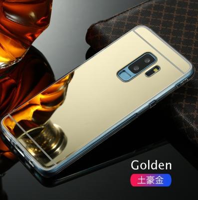 China Fanshion Manufacture Plated Mirror For Samsung Galaxy s10 Anti Scratch TPU Cover Note 10 Plus Phone Case for sale