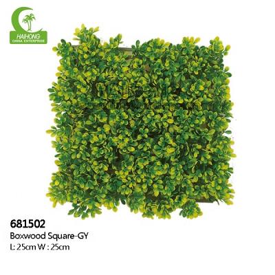 China Contemporary Wholesale 25x25cm Artificial Grass Plant For Boxwood Or Floor Decoration for sale