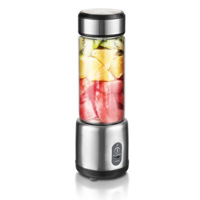 China Car Mini 450ml USB Rechargeable Portable Professional Smoothie Blender for sale