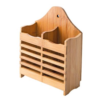 China Real Bamboo Storage Box Customized Eco-friendly Hot Selling Sustainable Bamboo Storage Rack Drying Socket for sale