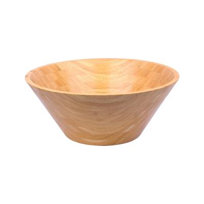 China The bamboo salad bowl viable bamboo salad bowl for the kitchen for sale