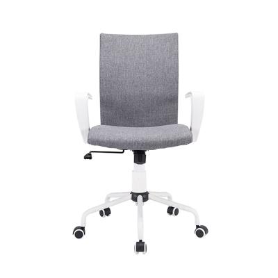 China Wholesale (Height) Adjustable Swivel Fabric Ergonomic Executive Modern Office Chair For Company for sale