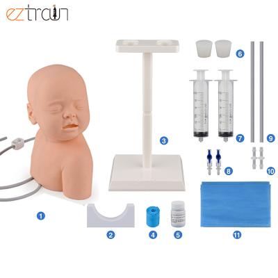 China Infant Training Kit Newborn Practice Model Kit Pediatric Venipuncture Scalp IV Injection Practice Scalp Dummy for sale