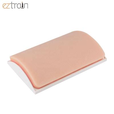 China Realistic Silicone Suture Pad With Curved Base, DIY Suture Pad, Skin Suture Practice Pad for sale