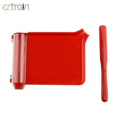 China Promotional Colorful Plastic Hospitals ABS Pill Counting Tray With Spatula for sale