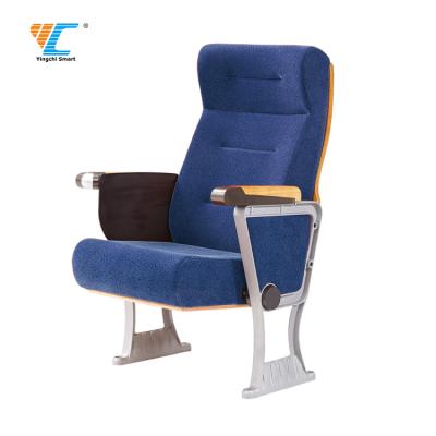 China Modern Theater Furniture Seating Auditorium Chair Theater Seat With Table for sale