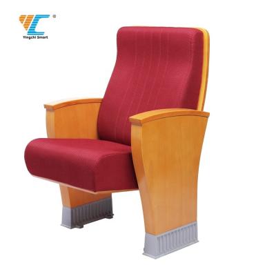 China Amrest Comfortable Thick Foam Conference Auditorium Theater Chair Seating Hall Chair For Auditorium Chair for sale