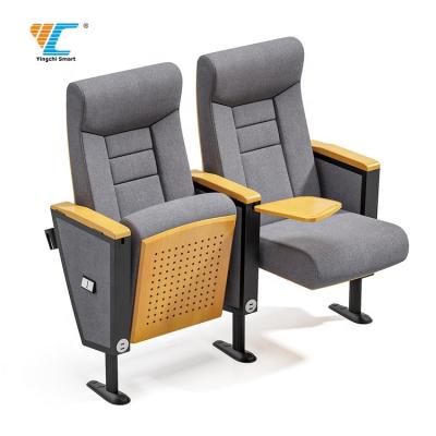 China New Style Student School Audience Auditorium Seating Public Cinema Theater Seating Chair Modern Best Size Normal Movable Church for sale