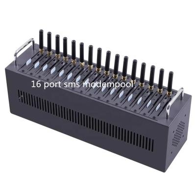 China Type: Wireless16 Port GSM Modem 16 SIM Card Wireless USB SMS Thundering Device 3G Modem Pool With UG96 Module Bulk SMS GSM Modem for sale