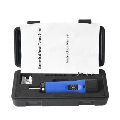 China Plastic 1.2 Nm Torque Screwdriver Set 1/4-Inch Drive 4 Bits Included for sale