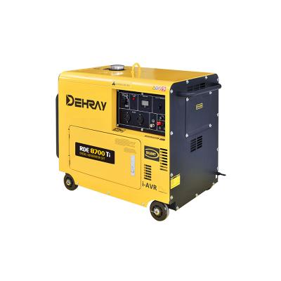 China 6.6kVA Engine Welder Diesel Generator Single Phase 1.65L Self-Excitation for sale