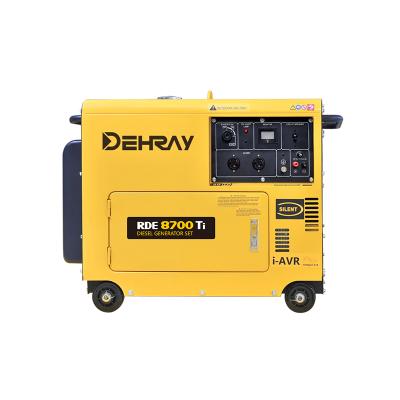 China Constant Voltage 4 Stroke Portable Engine Self-Excitation Diesel Generators 1.65L for sale