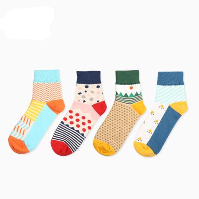 China BONYPONY antibacterial cute Korea hot women bangs kawaii young teenager wholesale girls combed cotton healing socks for sale