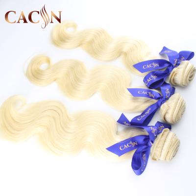 China Hair Aliexpress China 3 Bundles Raw Virgin Human Hair Unprocessed Brazilian Curly Blonde Weave Blonde Hair for sale