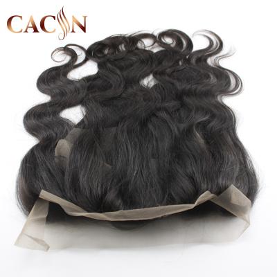 China New Body Wave Products Pre Plucked 360 Lace Frontal Closure Body Wave, 8A Virgin Hair, Free Sample Brazilian Hair for sale