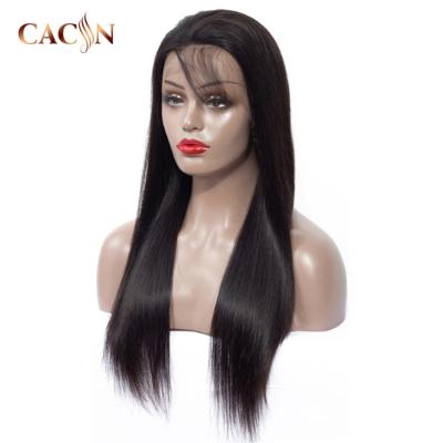 China Silky Straight Wave Silky Low Hand Tied Lace Front Human Wig , Hand Tied Full Jewish Wig for sale