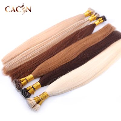 China Remy Silky Straight Fusion Wave Nano Ring Beads Tip Human Hair Extension,Wholesale Virgin Remy Russian Nano Ring Hair Extension Wavy for sale