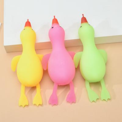 China Relieve Stress Squeeze Soft Duck Children Funny Toys and Duck Restless Person Toys for sale