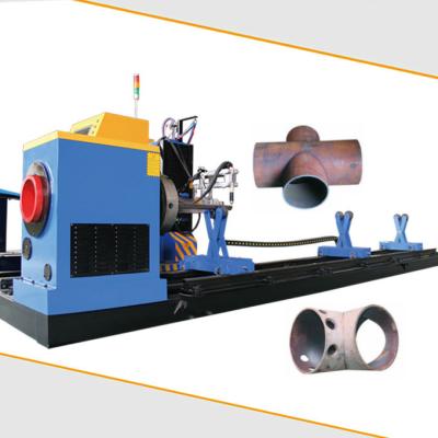 China Industrial Metal Cutting Pipe Fabric Works Pipe Cutting Machine Steel Profiles Flame Plasma CNC Cutting Machine for sale