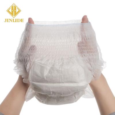 China Wholesale Disposable Cheap Incontinence Printed Thick Bed Wetting Adult Diaper Pull Up Panties XL For Elderly for sale