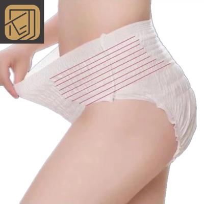 China Printed Disposable Women Using Diapers Sanitary Adult Girl Ladies Menstrual Pads Pants Ultra Thin Feminine Extra Large Period XXL for sale